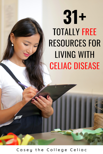 31+ Totally Free Resources For Living with Celiac Disease