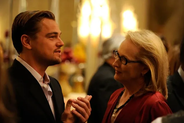 Leonardo DiCaprio's awkward reaction to seeing Meryl Streep n-ked in 'Don't Look Up'