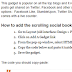 Add Floating Social Media Sharing Buttons To Blogger