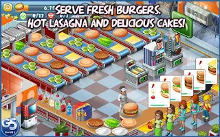 Screenshots of the Stand O'Food City for Android tablet, phone.