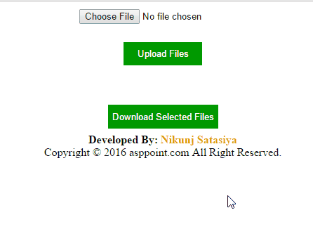 Download Multiple Files as Zip File From Gridview Based on CheckBox Selection in Asp.Net with  C#