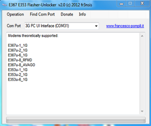 Huawei E367 and E353 Flasher-Unlocker by Fr3nsis ...