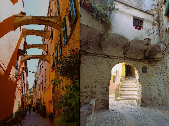 centro storico taggia liguria