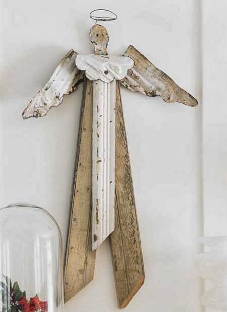 The Art Of Up-Cycling: Homemade Angels For Christmas