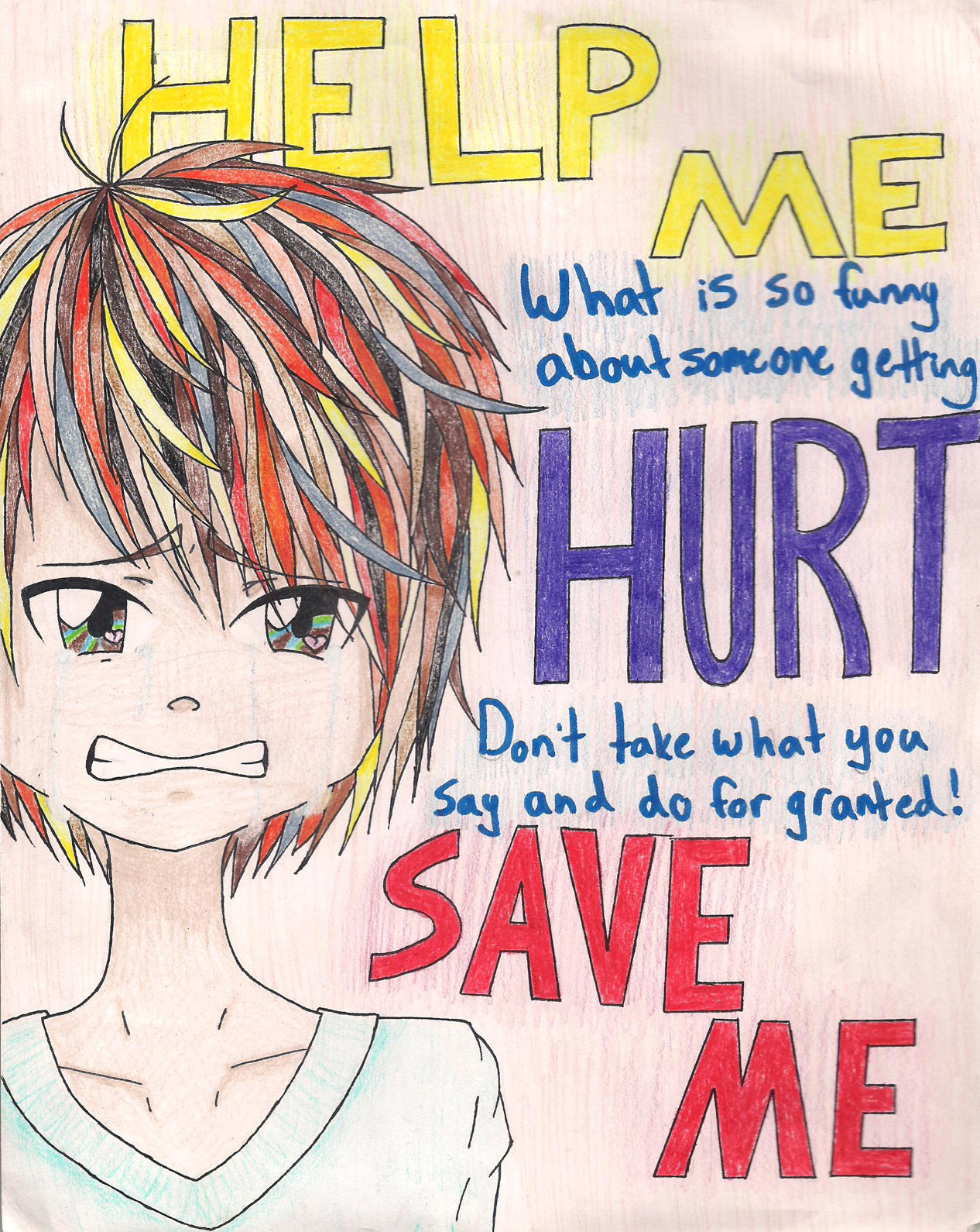 ANTI-BULLYING POSTER, by Kelsey Mead
