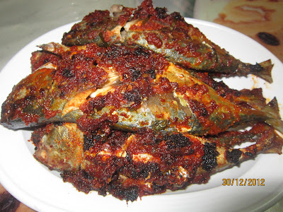 RESEPI CIKGU ANI: IKAN BAKAR BERSAMBAL