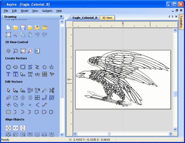 Work With Wood Project: Here Eagle design woodworking