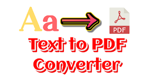 Text To PDF Converter Online