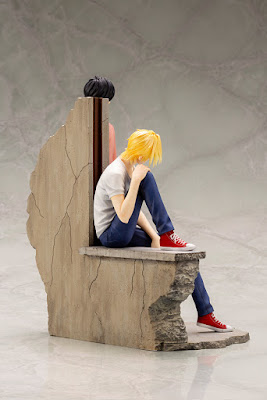 Figuras: Imágenes del ARTFX J de Ash Lynx y Eiji Okumura de "Banana Fish" - Kotobukiya