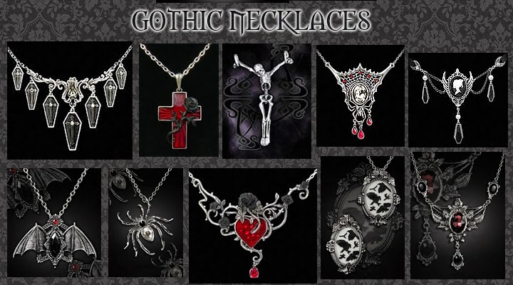 The Gothic Catwalk Blog: Gothic Style - Gothic Jewellery