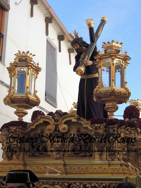 Mañana de Viernes Santo, El Nazareno camina por Villanueva de los Infantes. parte II