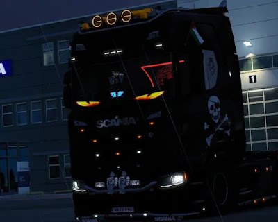 Mod LED Mata V2.0 Untuk Semua Truck ETS2 1.53
