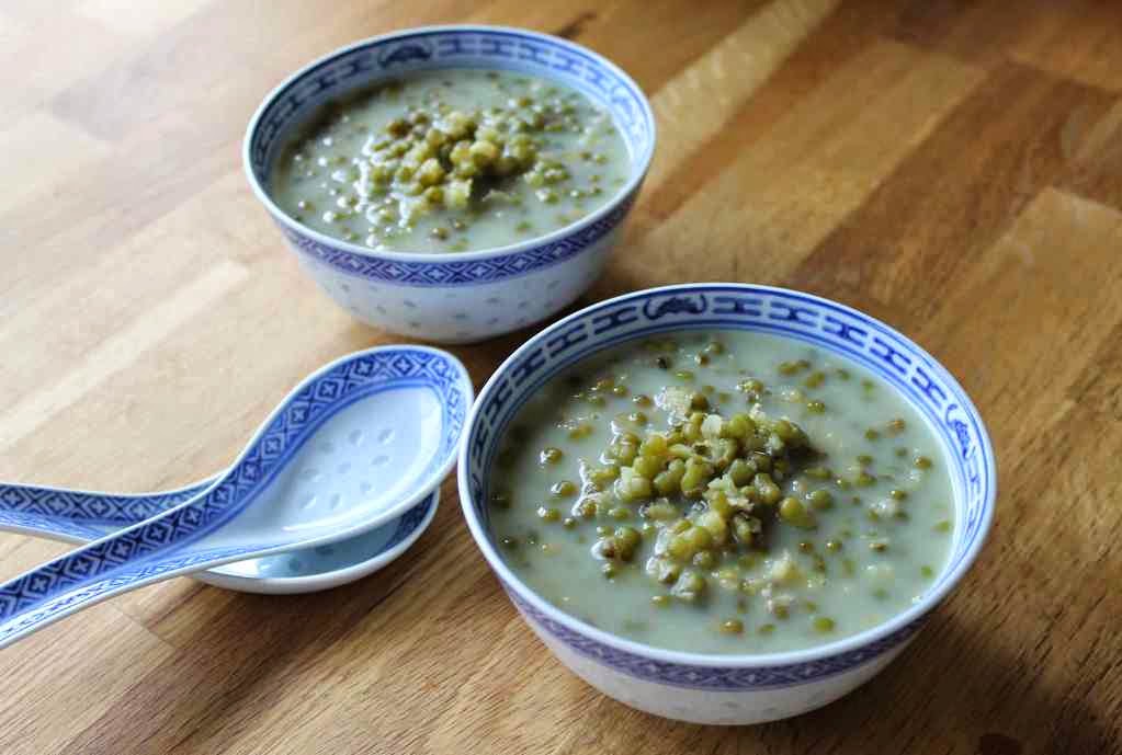 How to make Mung Beans Porridge Bubur Kacang Hijau 