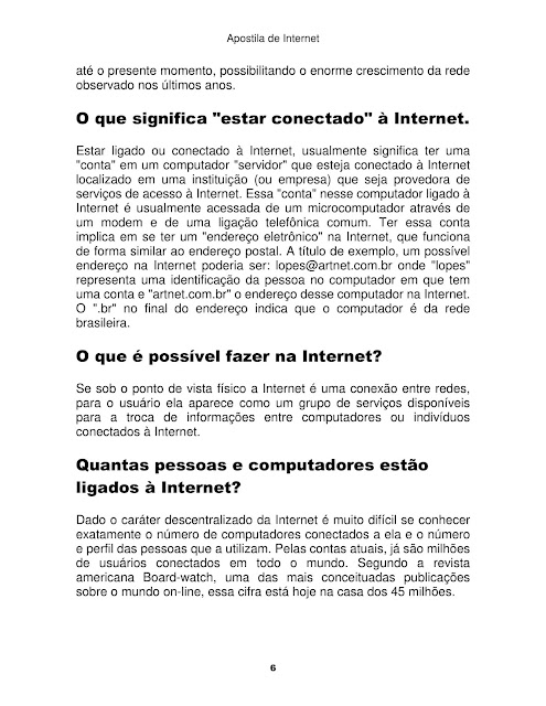 CONCEITOS BÁSICOS DE INTERNET