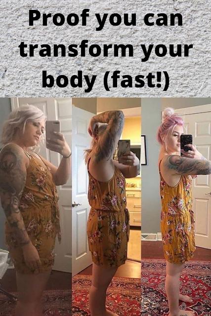 Proof you can transform your body (fast!)