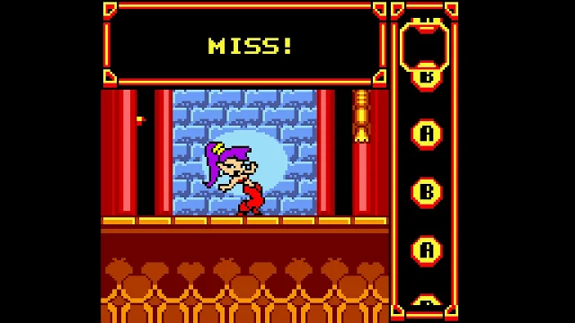 SHANTAE SWITCH GAME BOY COLOR BAILE