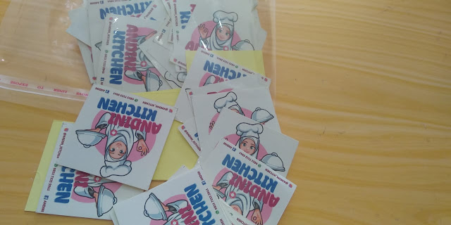 Stiker Label Makanan