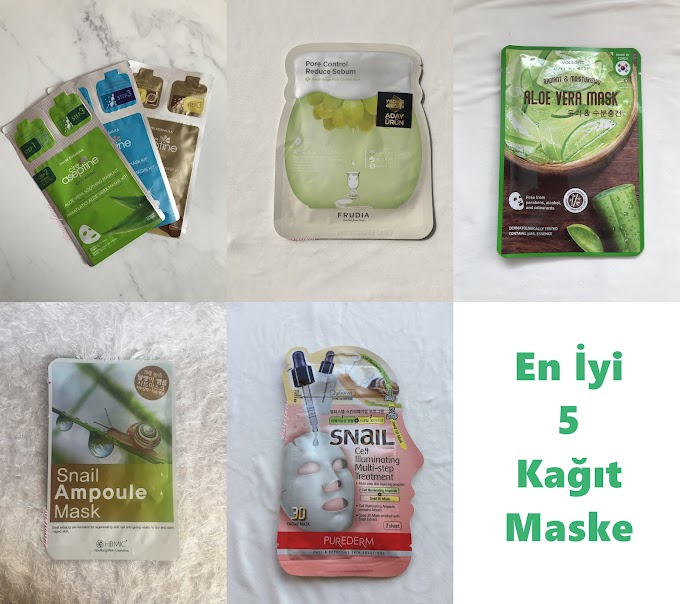 EN İYİ 5 KAĞIT MASKE💧