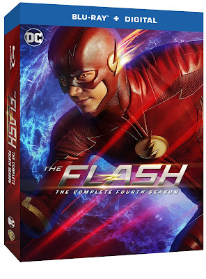 Flash season 4 Blu-ray box art