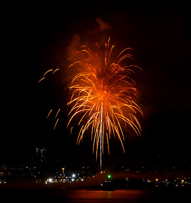 Fireworks Cape Town with Canon EOS 700D EF-S 18-135mm lens