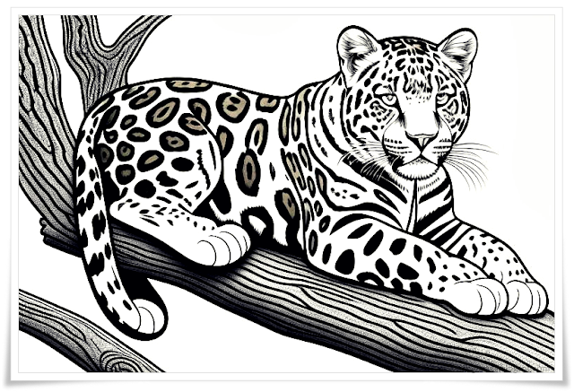 Jaguar Coloring Pages, Jaguar Cub, Jaguar Animal, Baby Jaguar, Coloring, Sheet, Printable, Free