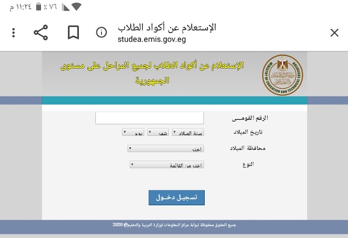 الأبحاث المطلوبة من الطلاب للصفوف الدراسية المختلفة