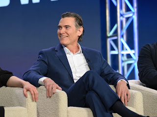 Billy Crudup, Executive Producer, from “Hello Tomorrow!” speaks at the Apple TV+ 2023 Winter TCA Tour at The Langham Huntington Pasadena.