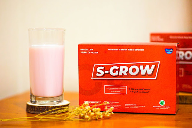 S GROW Suplemen Susu Peninggi Badan