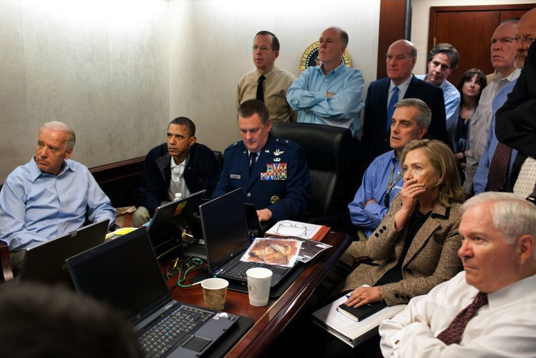 From the White House. white house situation room. From the White House.