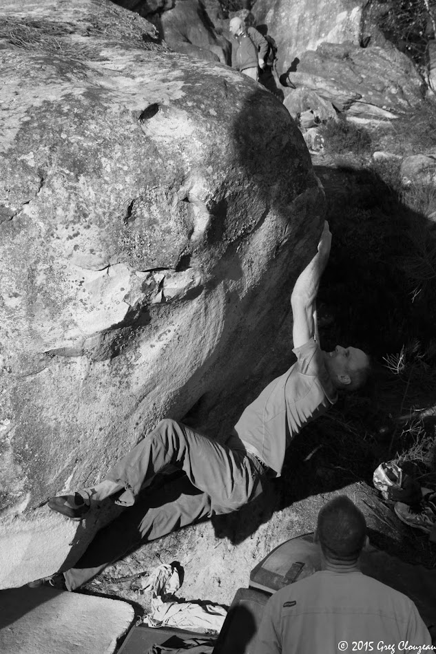 Tony Fouchereau s'offre une extraction divine au 95.2, 7C+, (C) Greg Clouzeau