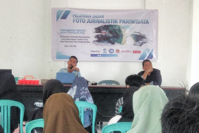 Pokdarwis Tenten Pengkelak Mas gelar pelatihan foto jurnalistik pariwisata