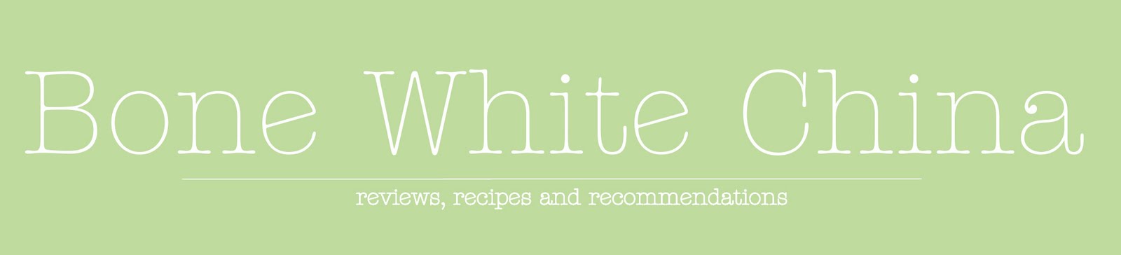 Bone white china