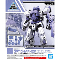 1/144-30MM-OPTION-ARMOR-FOR-SPY-DRONE-(FOR-RABIOT,-PURPLE)