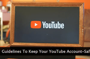 YouTube logo on a wooden board