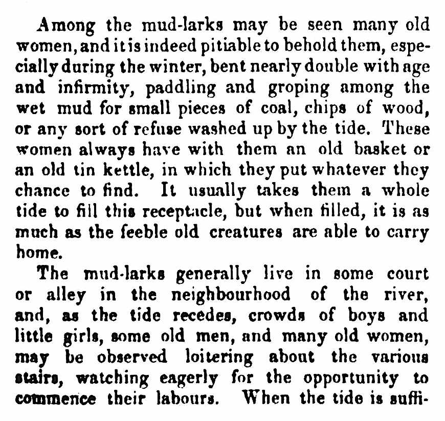 1861 London mud-larks, a description of poverty page 2 of 2