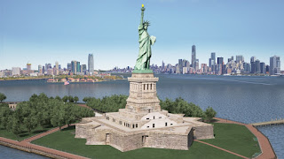 Amazing Race Team Building Statue of Liberty