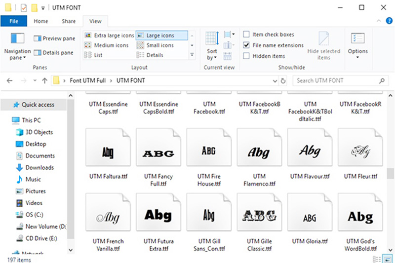 Download Font UTM - 500 font Việt hóa đầy đủ mới nhất a1