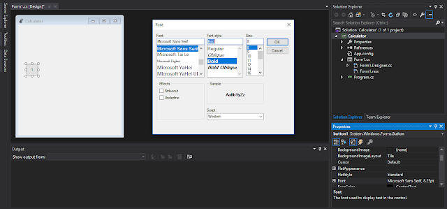 c# projects calculator