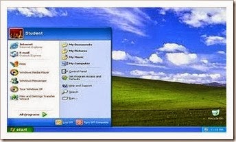 Halaman Desktop Windows XP