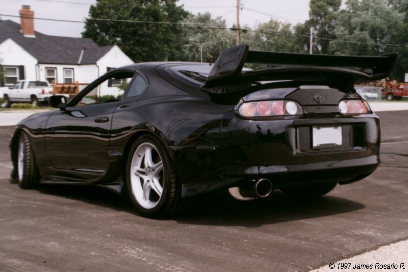 Toyota Supra Black