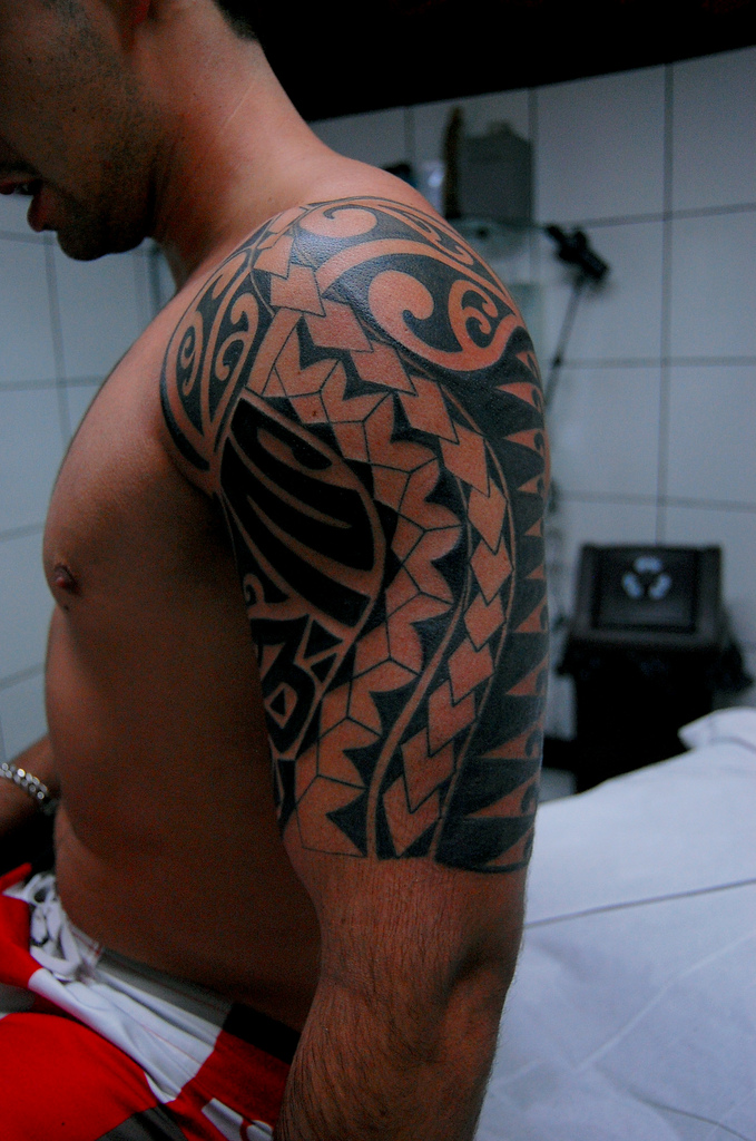 Maori Tattoos Maori Arm Tattoo