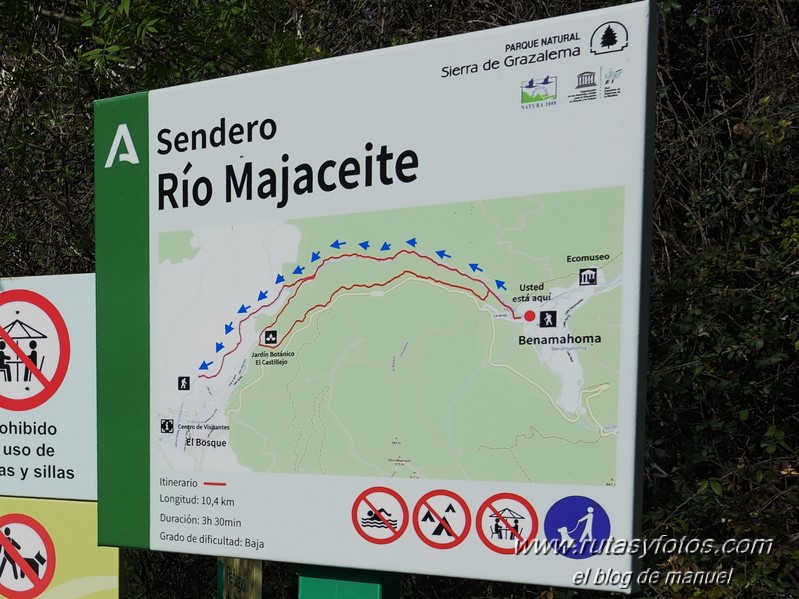 Sendero circular Río Majaceite