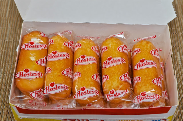 Twinkies - Banana Twinkies - Twinkie - Golden sponge cake with creamy filling - Banane - Gâteau - Snack - USA - America - Cake - Dessert - Twinkies à la banane