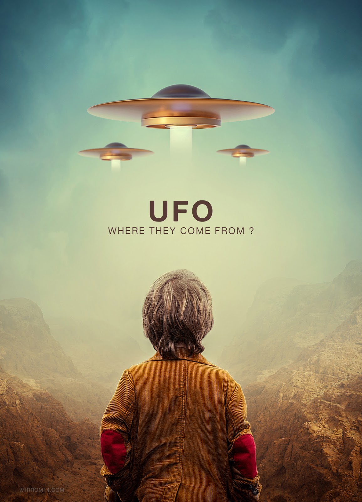 Create a Ufo Poster Photo Manipulation Tutorial Photoshop 2020