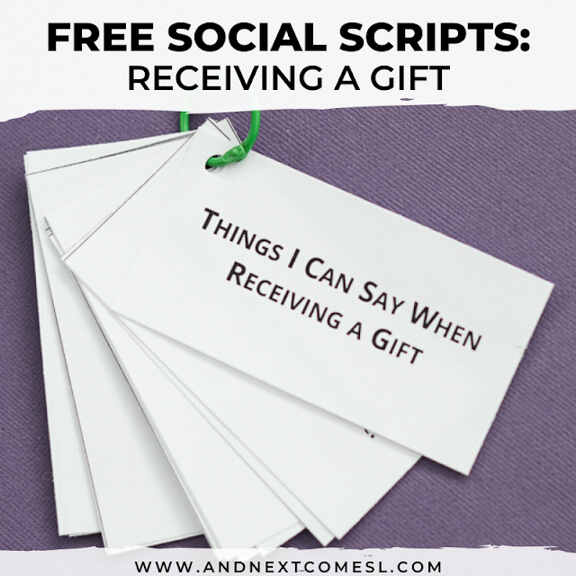 Christmas social scripts