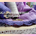 Aplicaciones de puntilla a una toalla en crochet 