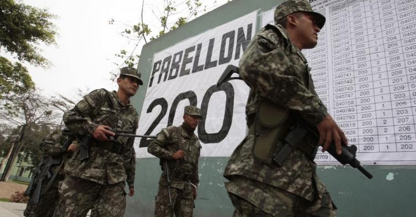 ELECCIONES 2017: Fuerzas Armadas garantizarán orden y seguridad durante elecciones municipales de mañana domingo 10 de diciembre - www.onpe.gob.pe