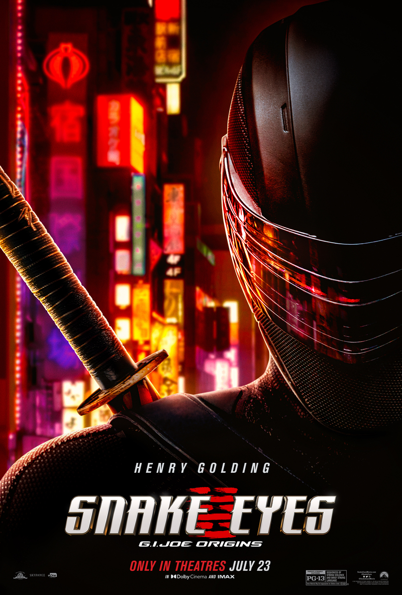 snake eyes poster