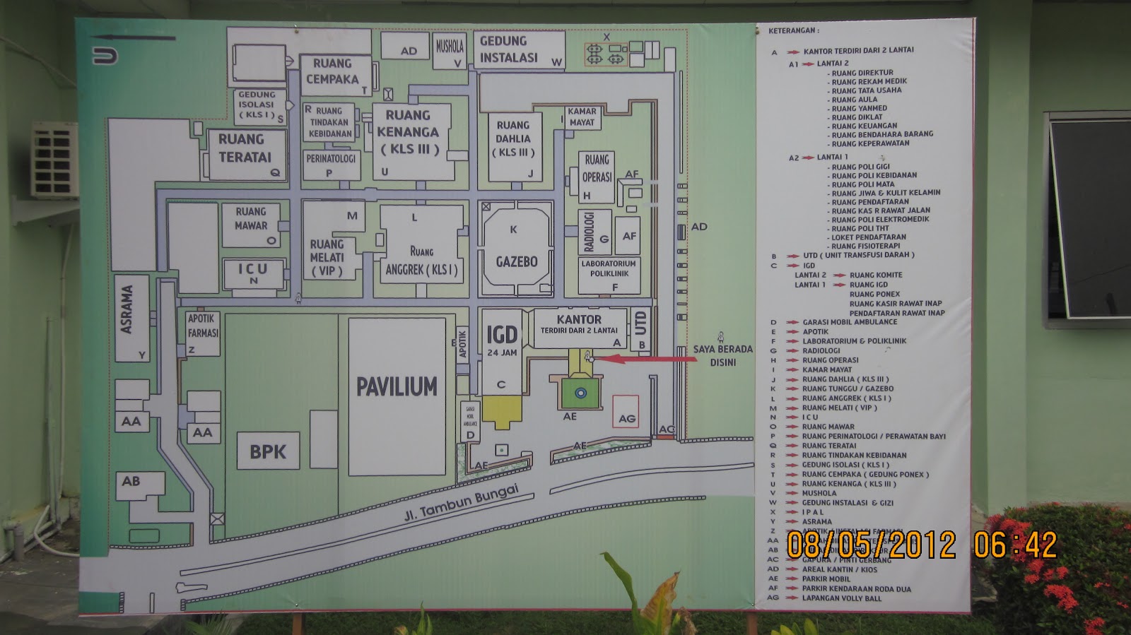 INFORMASI KAPUAS Denah RSUD Dr H Soemarno Sosroatmodjo