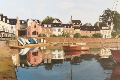 Sainte-Marine - Oil painting - Finistère sud